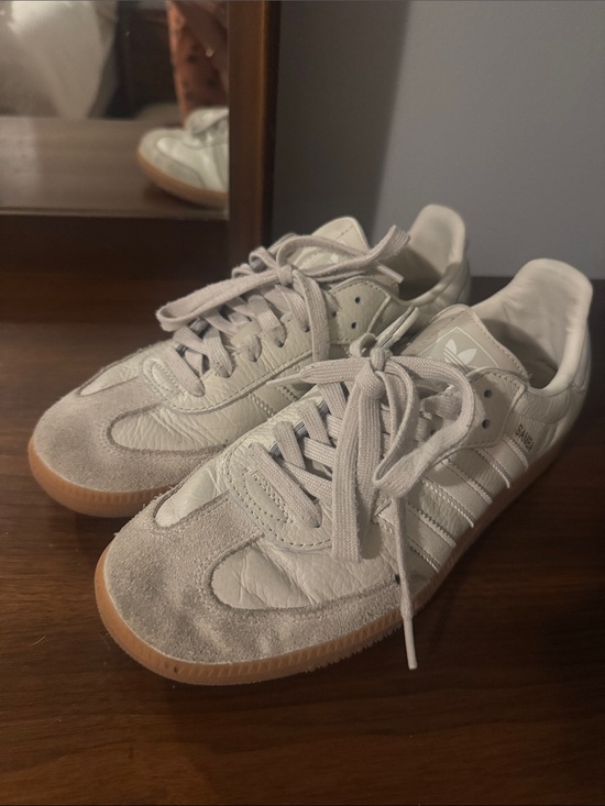 adidas Shoes - Adidas off white and Gum Sambas